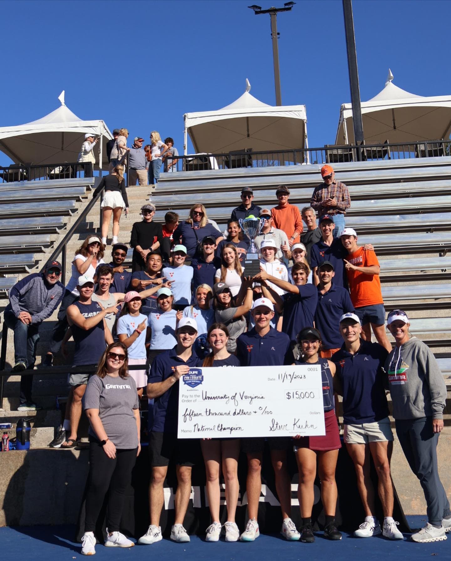 UVA Pickleball Club members